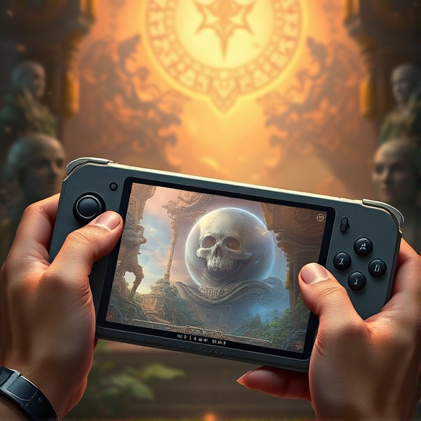 Handheld gaming pc steam deck