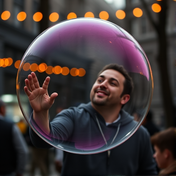 A man named Doug double bubble