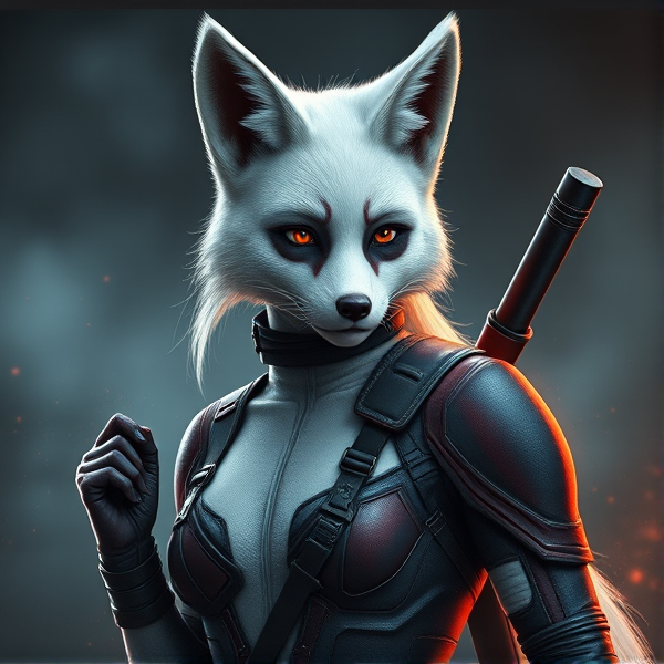 White fox female deadpool