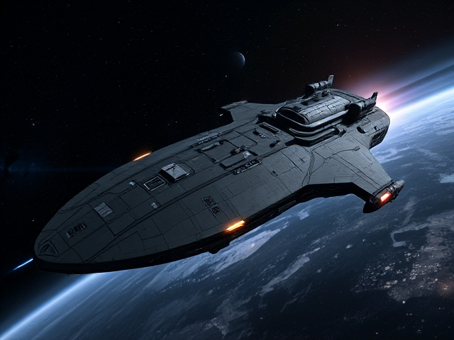 Star citizen space ship