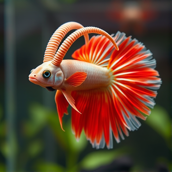 Goat betta fish