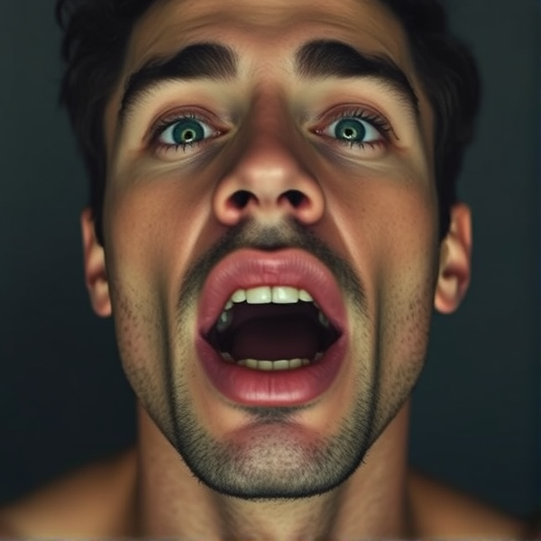 a man who has big lips