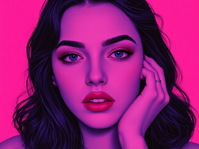 generate artwork that explores toxic feminity and losing oneself