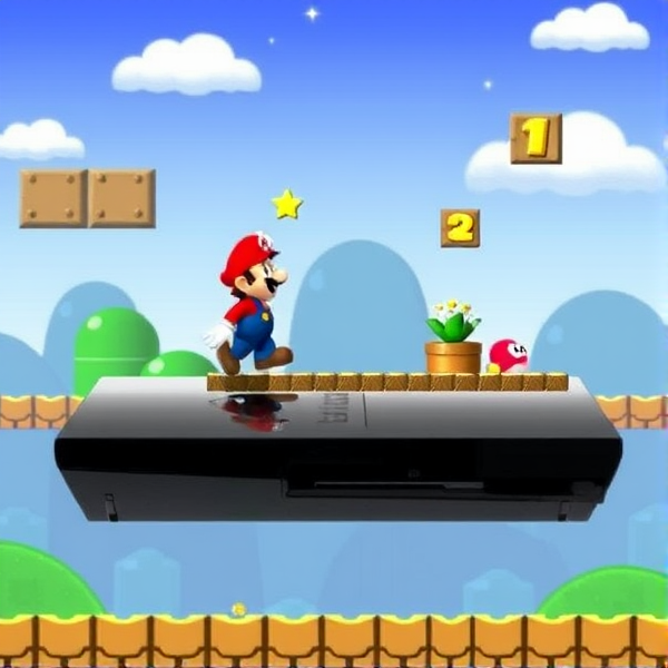 Super Mario Brothers on the PlayStation 3