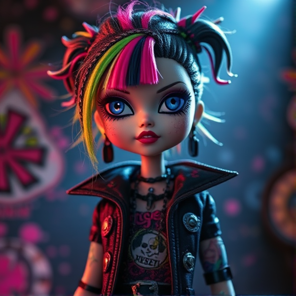 Boy version of Draculaura from Monster High