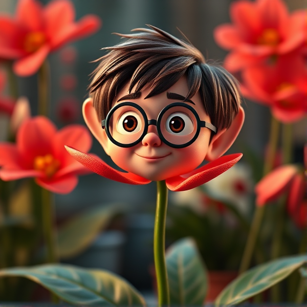 Harry Potter de fleur