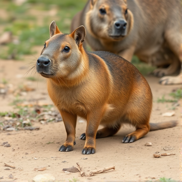 dog capybara