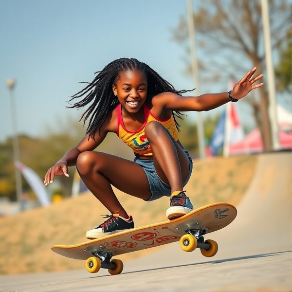 Simone biles skateboarding