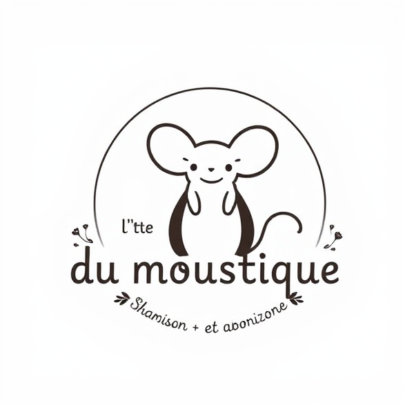 crée moi un logo de "l'atelier du moustique" blog fait maison et autonomie