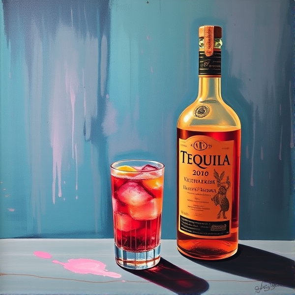 Art and paint instead of tequila