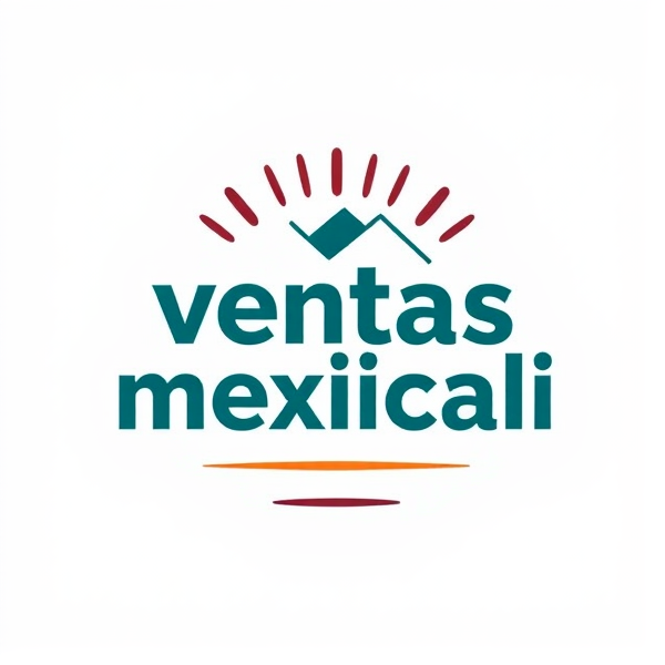 un logo que diga “ventas mexicali” y que sea aestetic y lindo