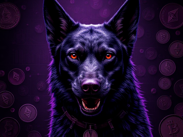 I need a banner, with the text $ORIEN THE CRYPTO DOG on it background needs to have all crypto ethereum coins.