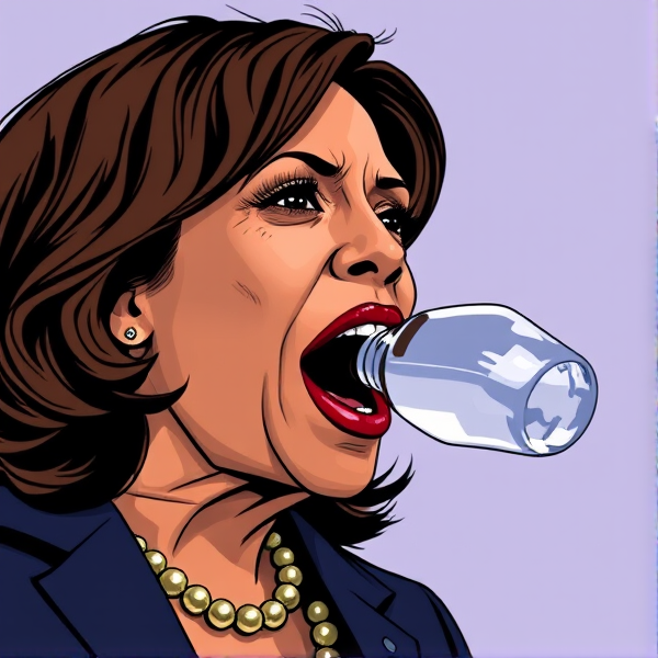 Kamala Harris swallowing people nsfw