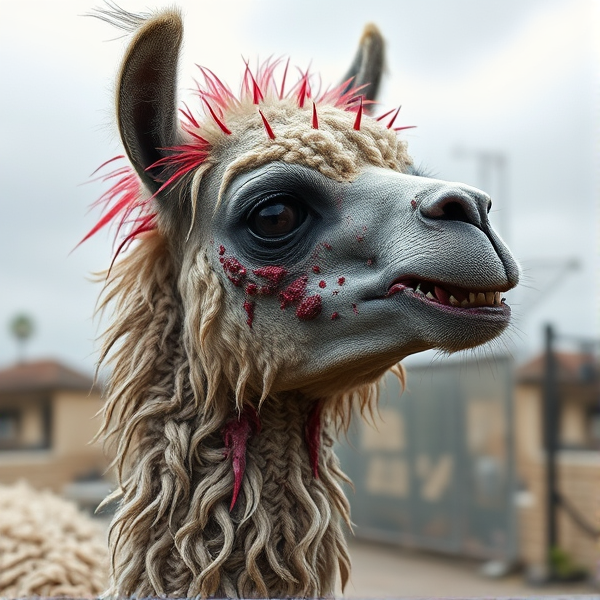 Zombie alpaca