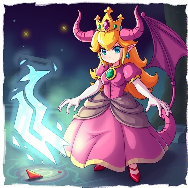 Princesse peach demon