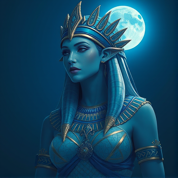 Egyptian Goddess of wisdom, knowledge, and strategy