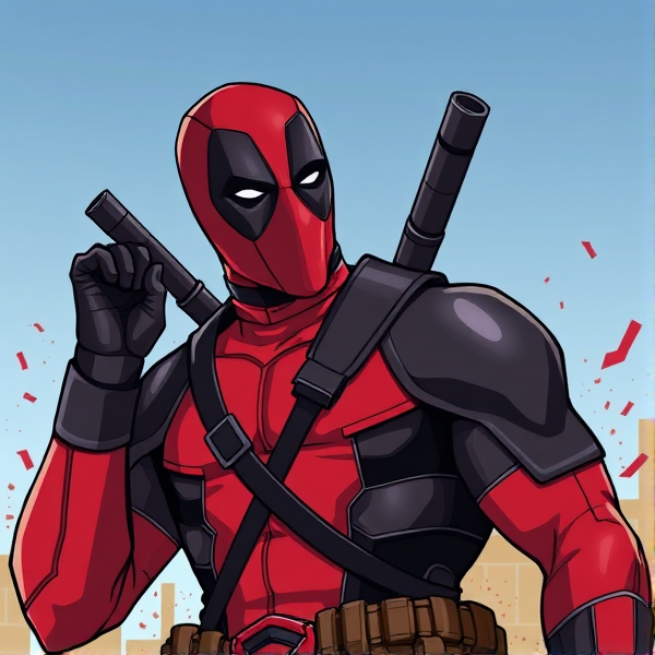 Deadpool being a menace