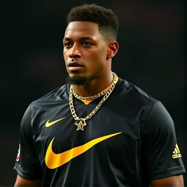 Memphis Depay Nike air gold chain