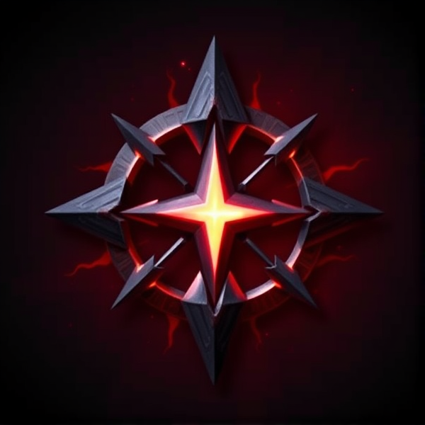 Shadow bolt spell icon similar to those used in world of Warcraft