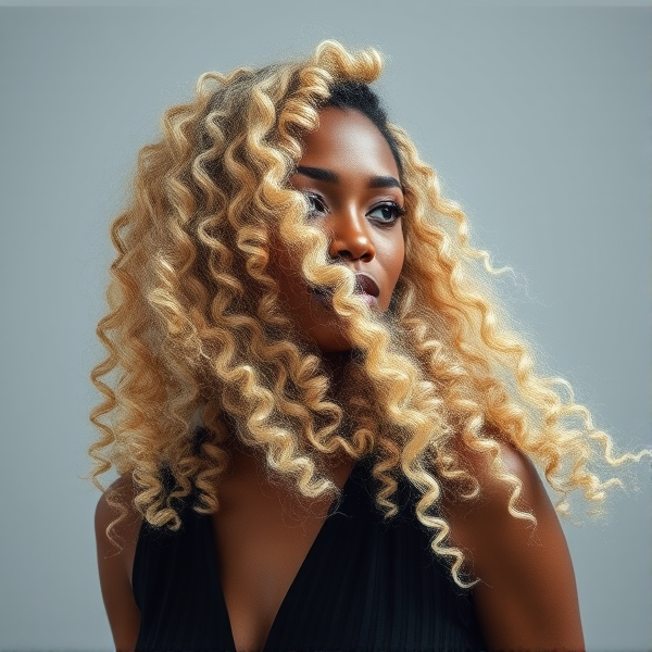 Oyster hair for black woman