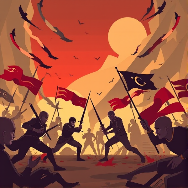 Countryhumans at war