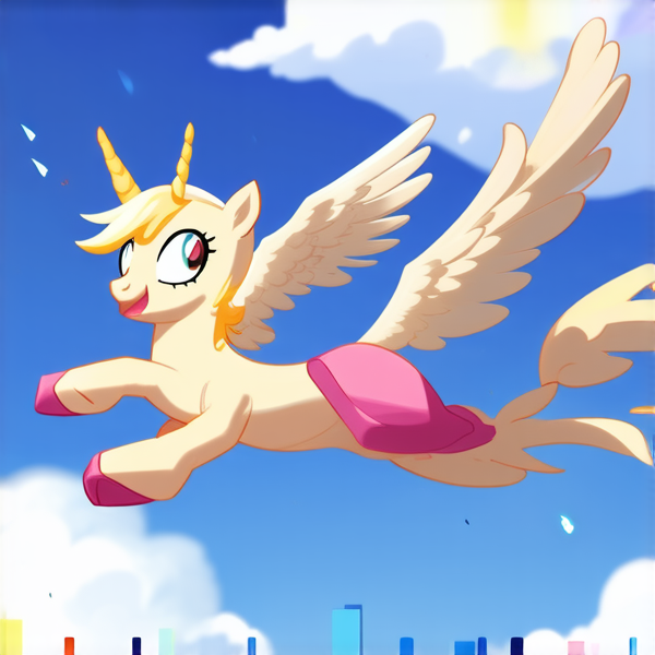 Colt de brawlstars skin ange déchu tombant du ciel