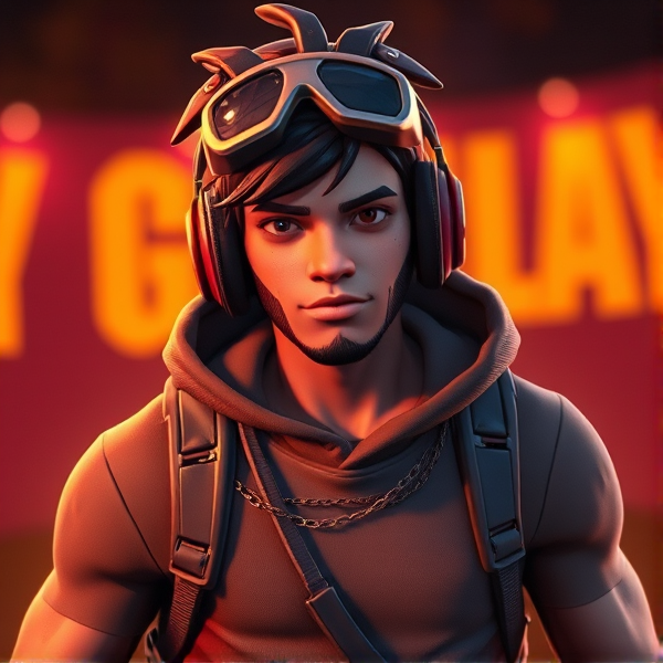 a sweaty fortnite player