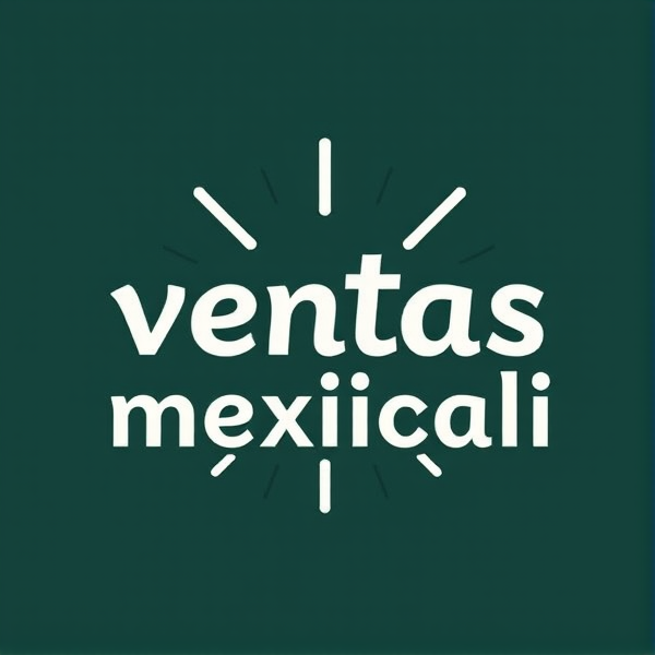 un logo que diga “ventas mexicali” y que sea aestetic y lindo