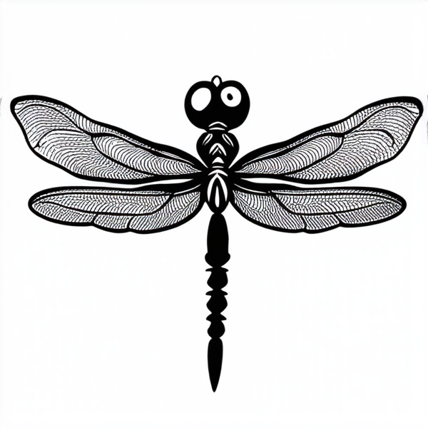 Peux tu me faire un tatouage polynesien sous la forme d'une libellule ?