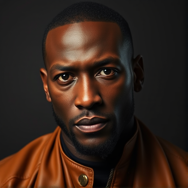 Create an image of Mahershala Ali  as Blade