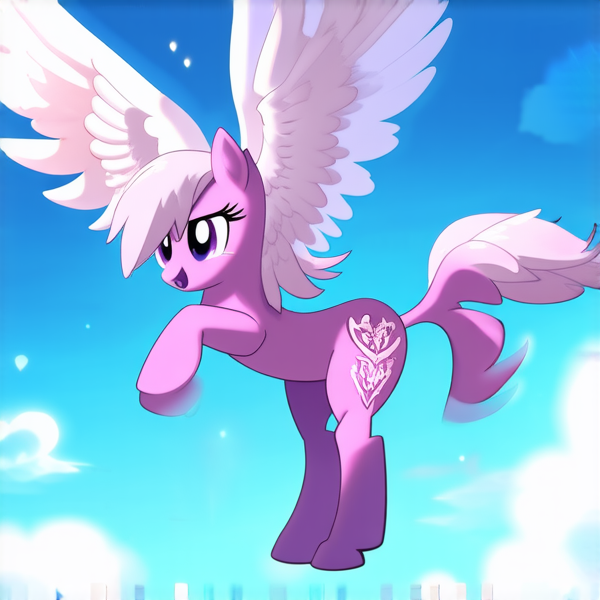 Colt de brawlstars skin ange déchu tombant du ciel