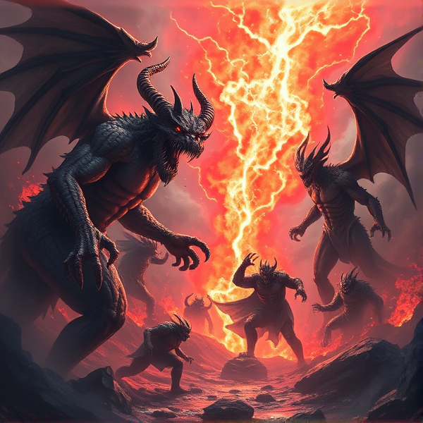 GOD returns to destroy evil monsters