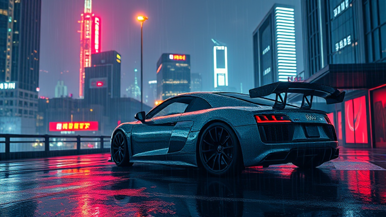Audi RS cool, street race