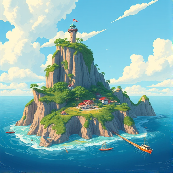 Pen island
