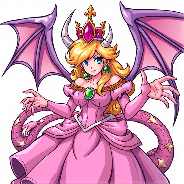 Princesse peach demon