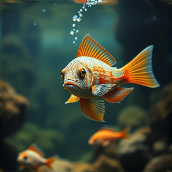 Vaungho a fish. Is pacaso art stile