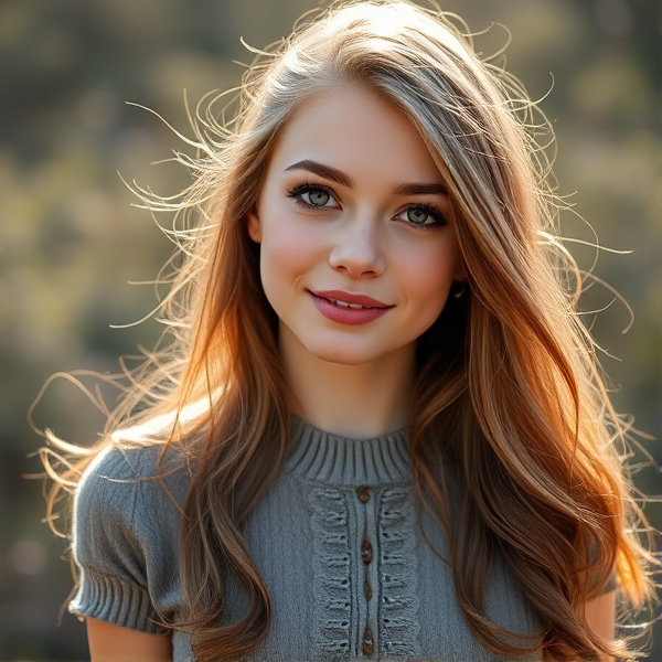 An 18 year old girl who is super beautiful