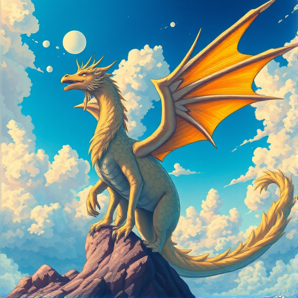 Unique NOT DRAGON NO DRAGONS INCLUDED mythical creature design PLEASE DONT. DONT. DONT MAKE IT A DRAGON!! Make it a griffin unicorn thing idkkk