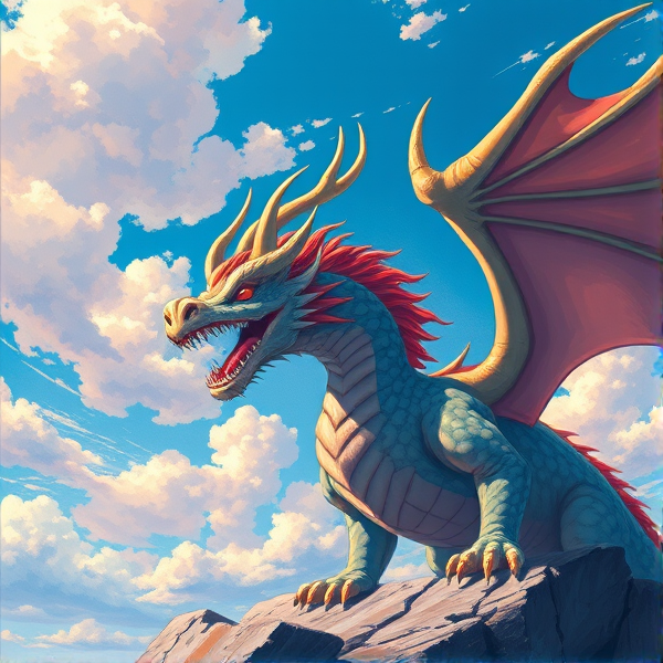 Unique mythical creature design