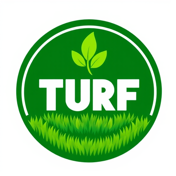 Tidy turf lawn mowing logo