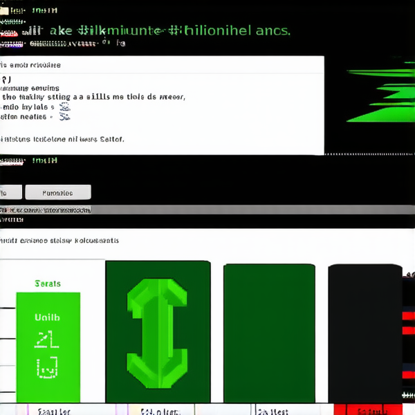 Génère en image de milionaire