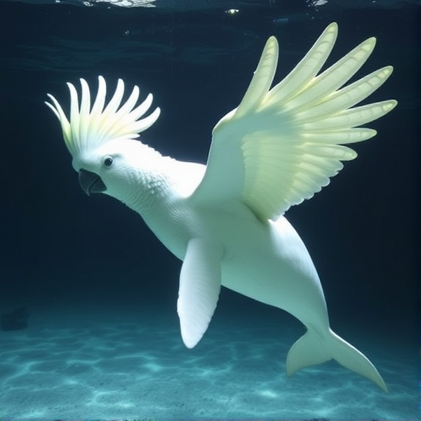Cockatoo whale