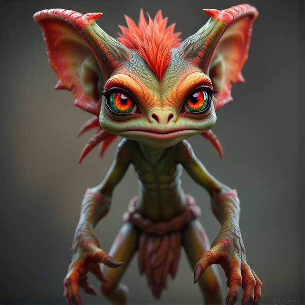 Créature mi humain mi Murlocs