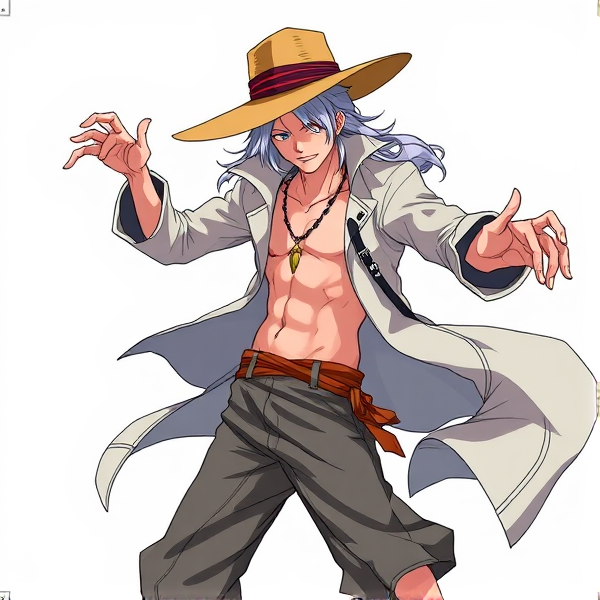 In one piece style, build:%20Shiro%20has%20a%20lean,%20athletic%20build,%20perfect%20for%20both%20breakdancing%20and%20combat.%20He%20wears%20stylish,%20comfortable%20clothing%20suited%20for%20dancing%20and%20fighting,%20including%20a%20flowing%20coat%20that%20enhances%20his%20movements%20and%20a%20wide-brimmed%20hat%20that%20adds%20to%20his%20enigmatic%20presence.%0AHair/Eyes:%20He%20has%20long,%20silver%20hair%20that%20flows%20freely,%20adding%20flair%20to%20his%20dance%20moves.%20His%20light%20blue%20eyes%20convey%20both%20calm%20confidence%20and%20a%20playful%20spark.%0A