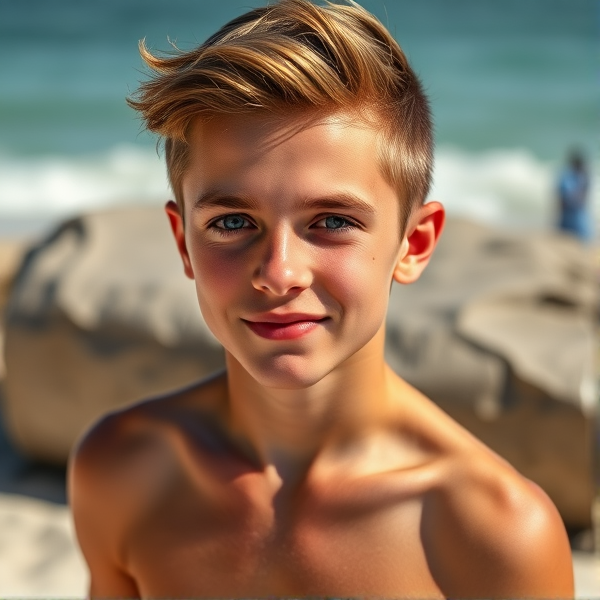 Make a tanned kid called Alex Thompson who is 18