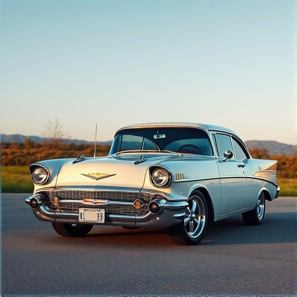 Modern car based on a chevy bel-air