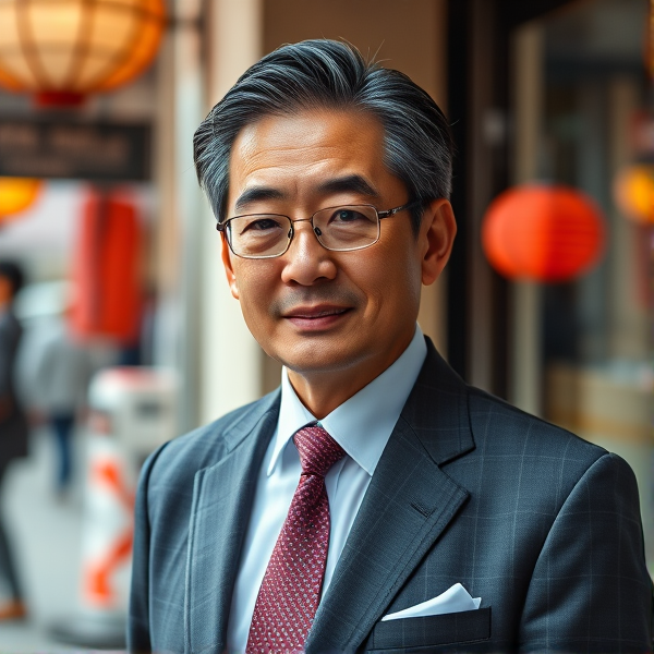 Japanese businessman