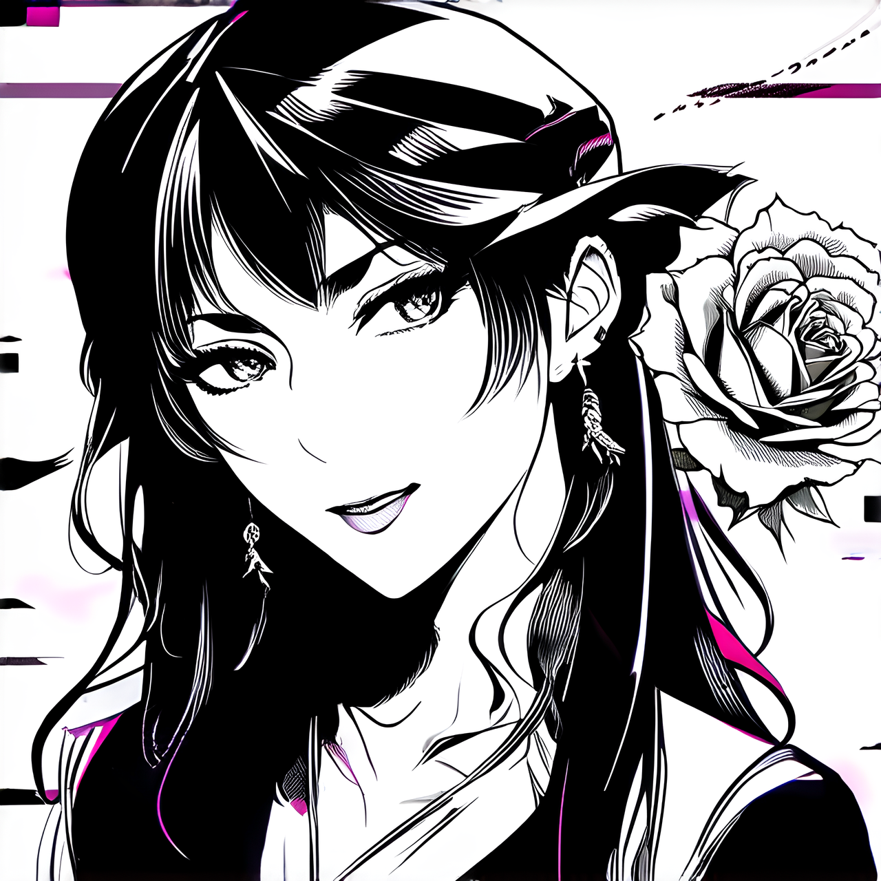 Dessine moi une rose