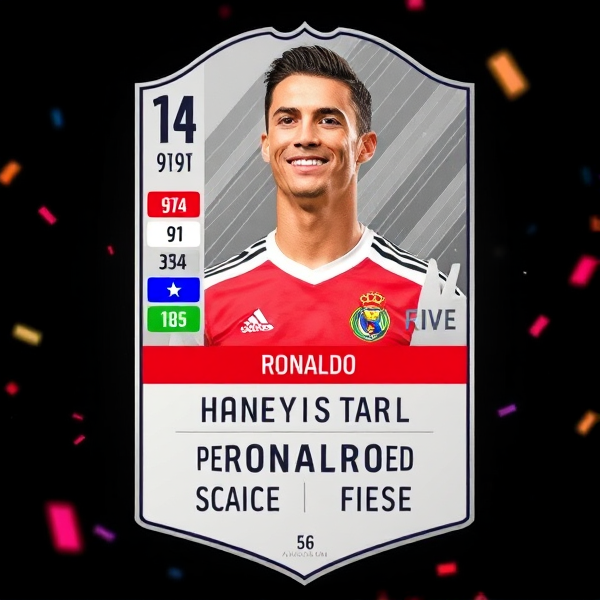A card 101 Ronaldo on fut spins 2024
