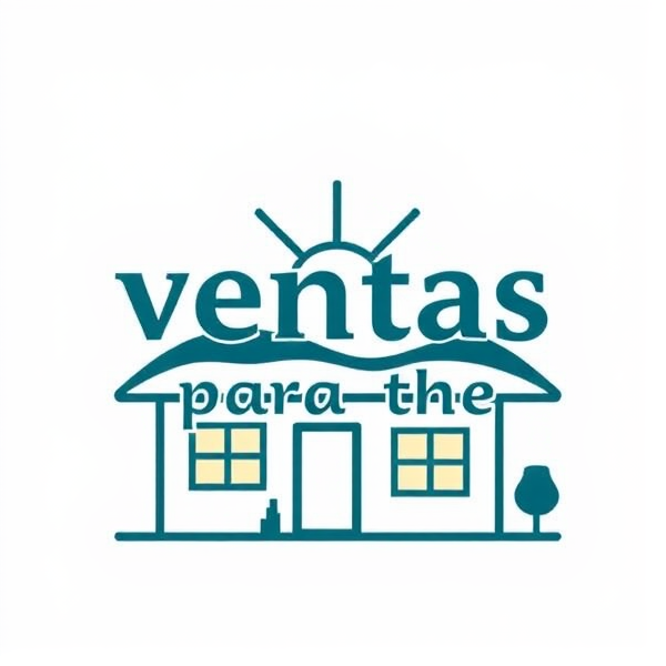 un logo que diga “ventas para el hogar” y que sea aestetic y lindo